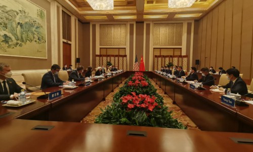 中美開啟新一輪經(jīng)貿(mào)對話，外界期待兩國關(guān)系止跌企穩(wěn)（環(huán)球網(wǎng)）